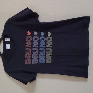 Bruno with Hearts Tshirt Medium